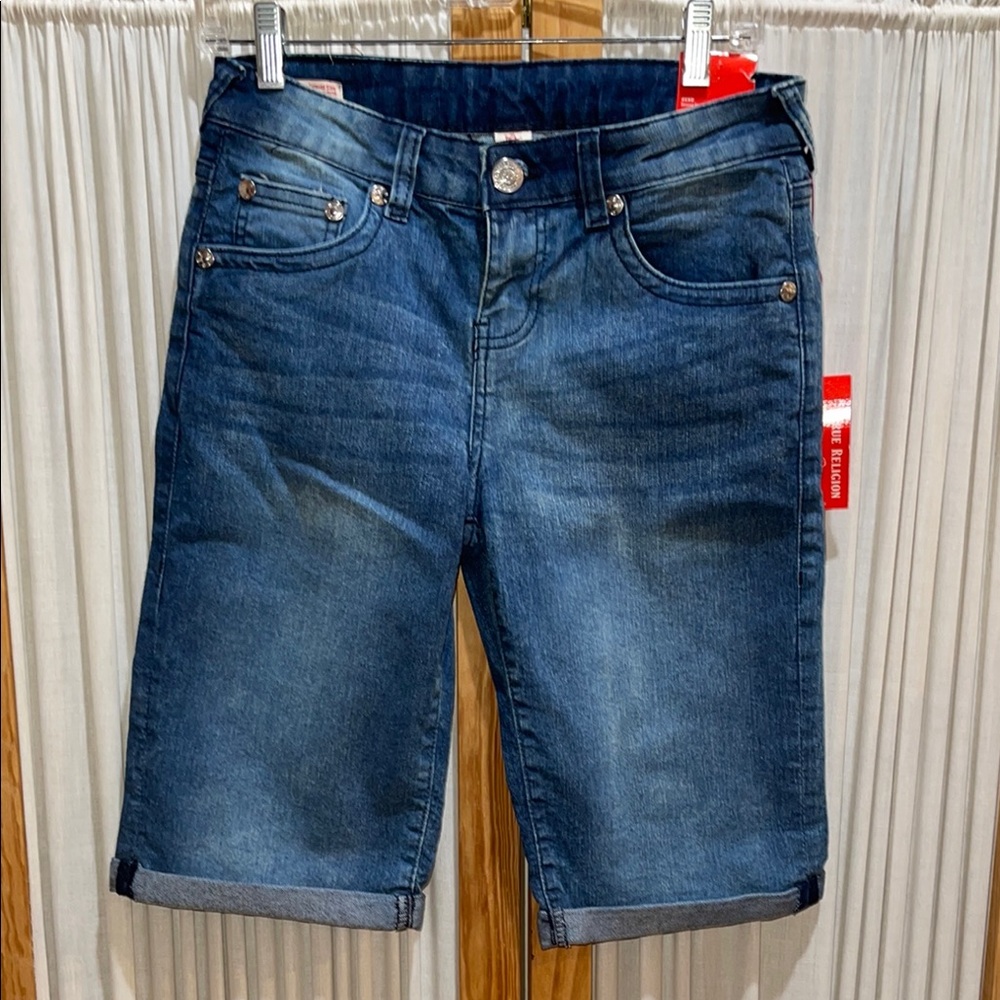 Blue Denim Shorts